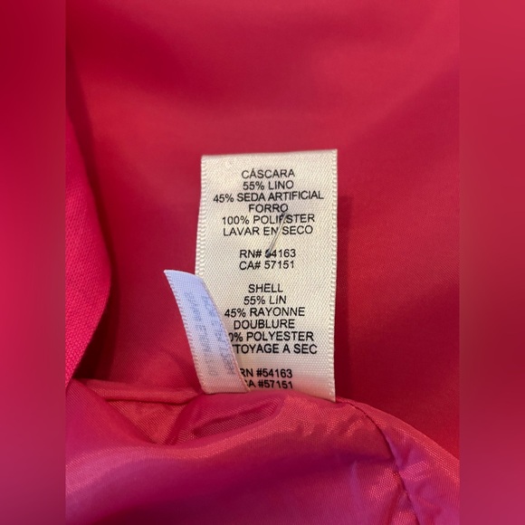 Eliza J Pink Linen Sleeveless Event Cocktail Wedding Guest Dress Sz 10 Money - Picture 8 of 8